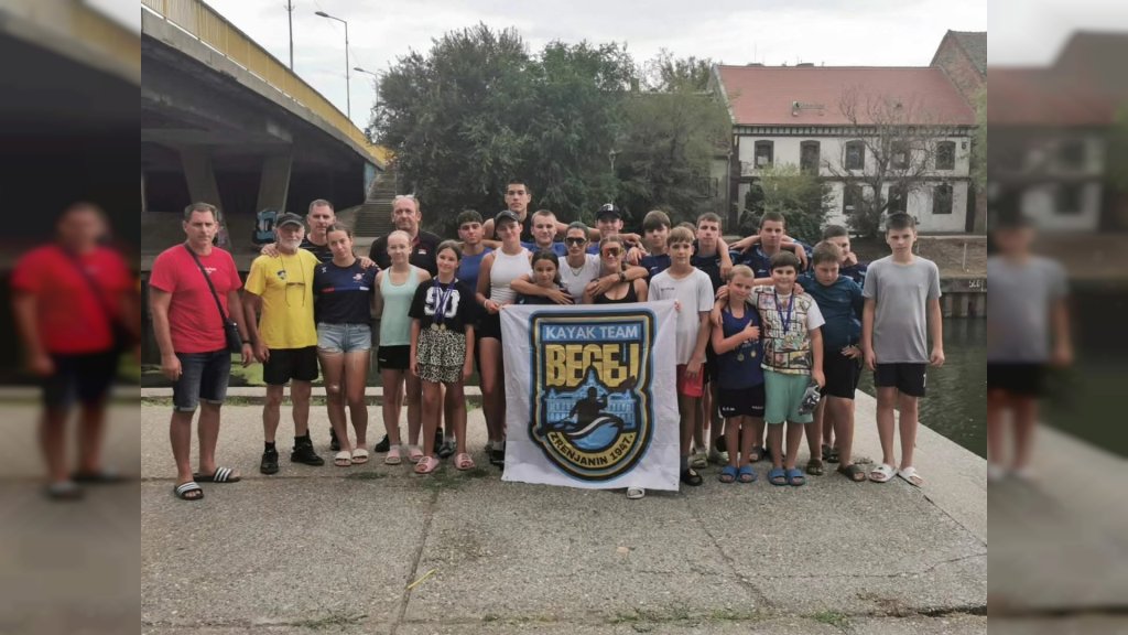 Mladi kajakaši blistali na XV Međunarodnoj regati „Begej 2026“