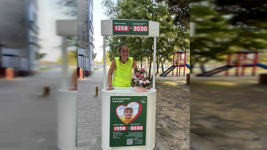 Adrijana Farkaš trčala od Novog Sada do Zrenjanina za malog Konstantina