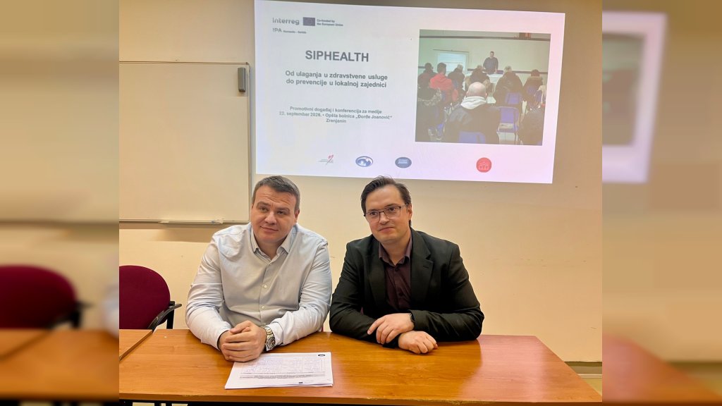 U OPŠTOJ BOLNICI „ĐORĐE JOANOVIĆ“ PREDSTAVLJENI REZULTATI PROJEKTA SIPHEALTH