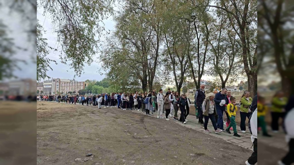 Veliki broj građana u pešačkoj avanturi kroz Zrenjanin