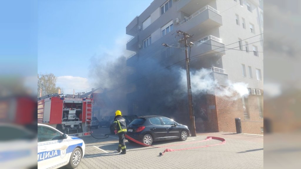 Požar u Novoj Pazovi