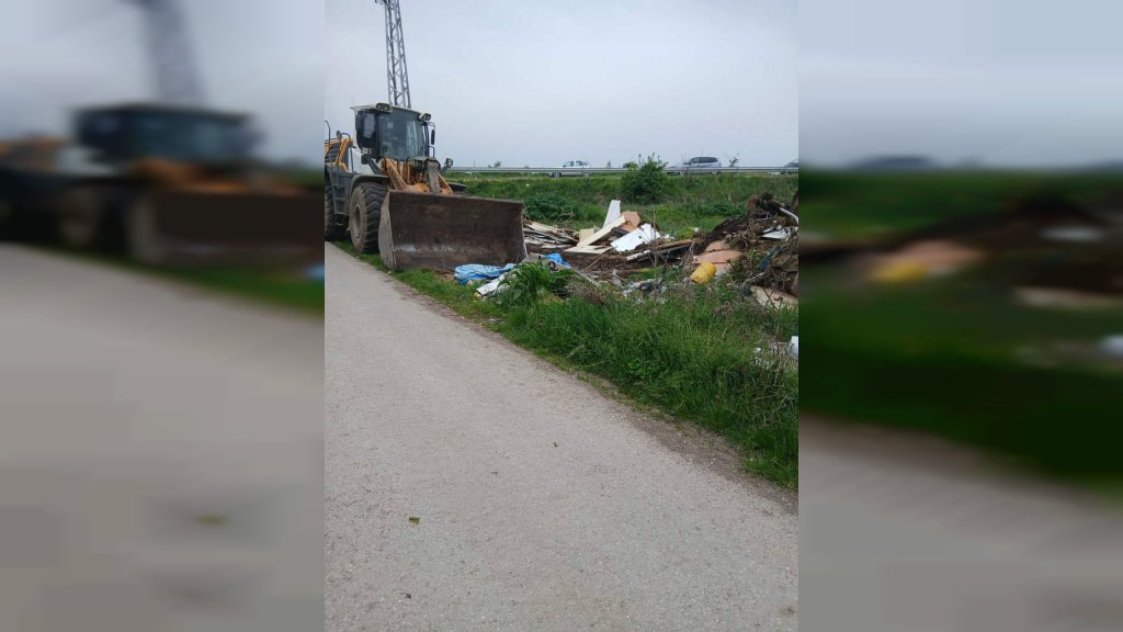 Uklonjena divlja deponija u Krnješevcima