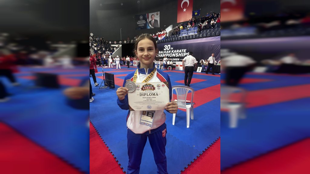 Milena Devrnja vicešampion Balkana prvog dana Balkanskog prvenstva za decu u Istanbulu