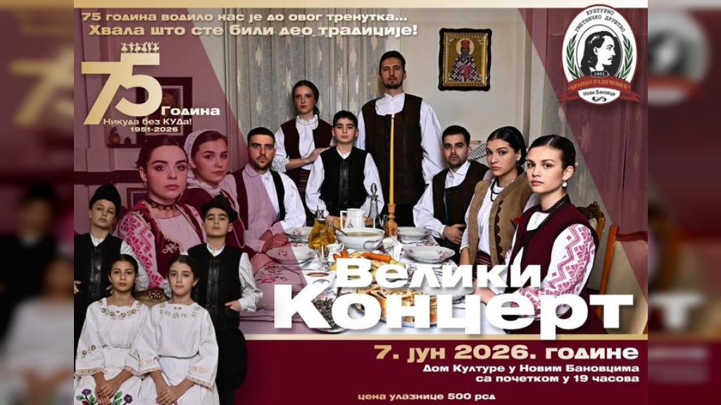 Sedam i po decenija KUD „Branko Radičević” - Nikuda bez KUD-a!