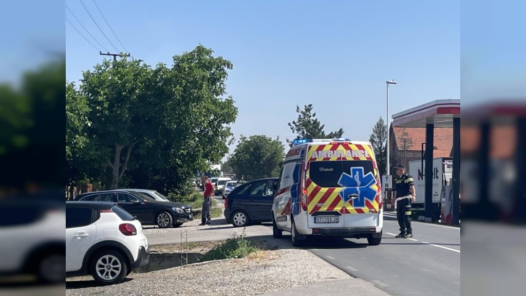 Udes u Vojki, saobraćaj se odvija otežano