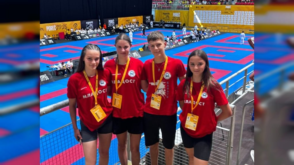 Karate klub Mladost na WKF Svetskoj ligi mladih u Poreču