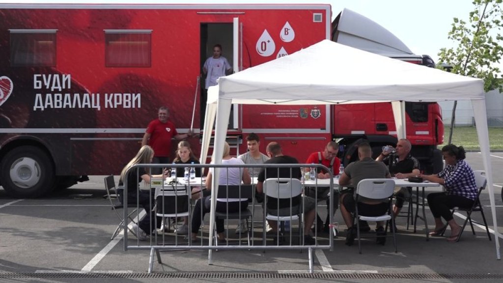 Leto ponovo smanjilo rezerve krvi: Naredna akcija u petak u BIG Pazova centru