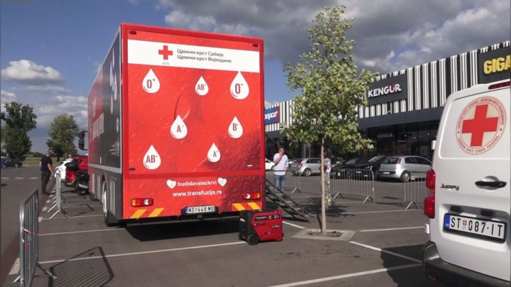 Uspešna akcija dobrovoljnog davanja krvi u BIG Pazova Centru