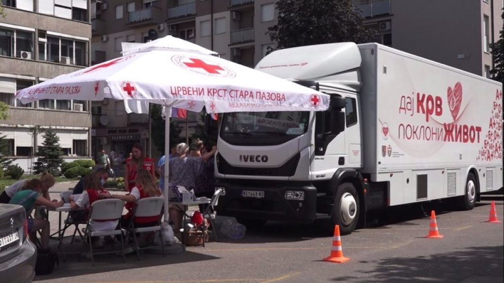 STARA PAZOVA: Transfuziomobil u četvrtak ispred Opštine