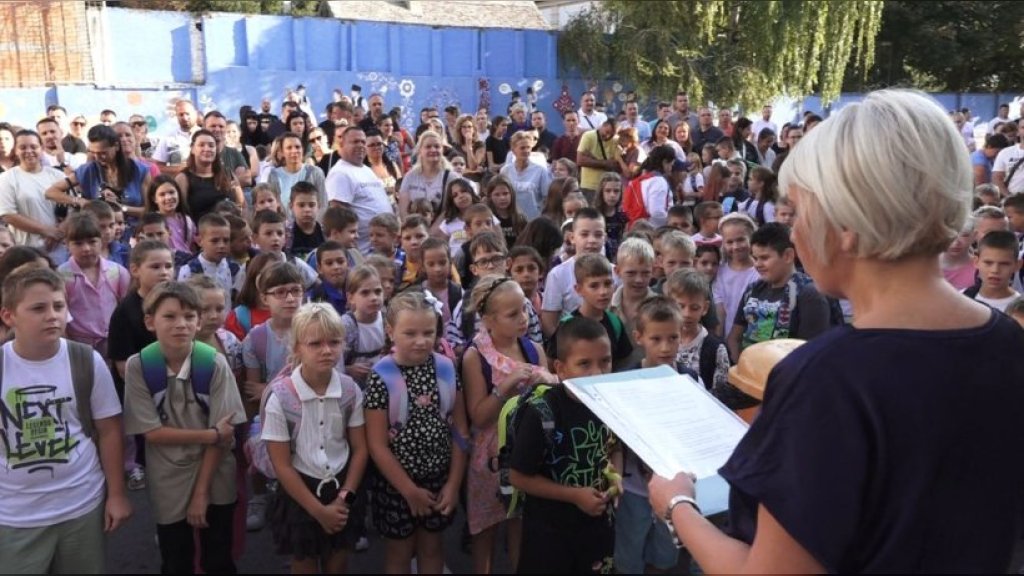 Prijem prvaka u Osnovnoj školi „Heroj Janko Čmelik“