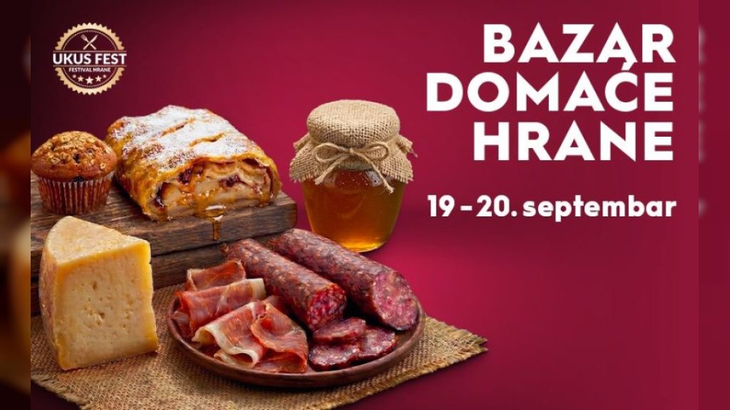 BAZAR domaće hrane u BIG Pazova centru