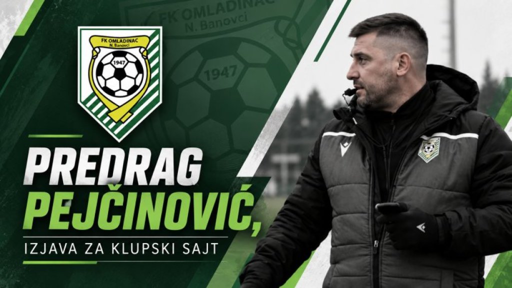 Pejčinović pred Srem: Borbu i želju moramo da prenesemo i na narednu utakmicu