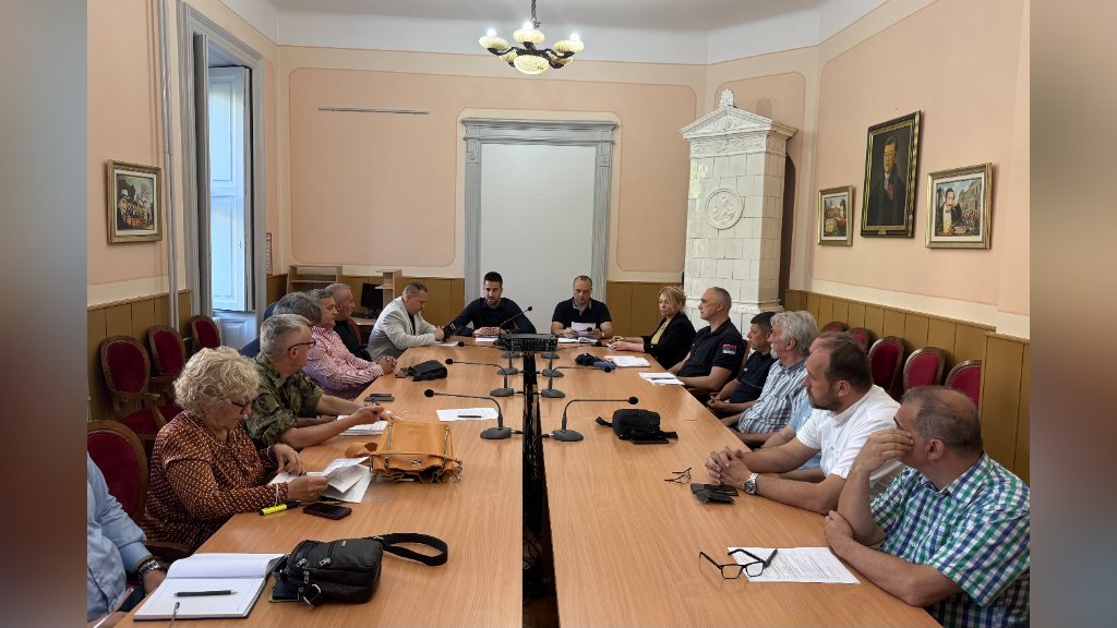 ODRŽANA REDOVNA SEDNICA ŠTABA ZA VANREDNE SITUACIJE GRADA SOMBORA 