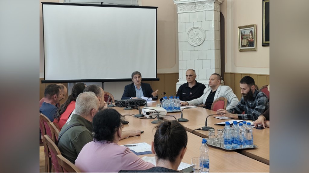 NAČELNIK GORAN NONKOVIĆ ODRŽAO REDOVNU SEDNICU OKRUŽNOG ŠTABA ZA VANREDNE SITUACIJE ZBUO