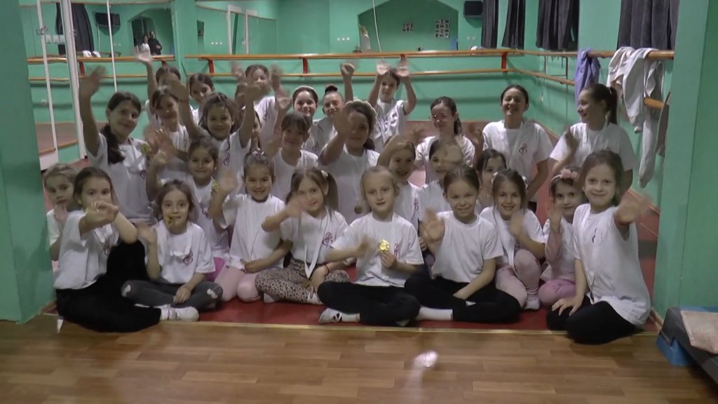 Novi uspesi plesnog studija Kreativ dens