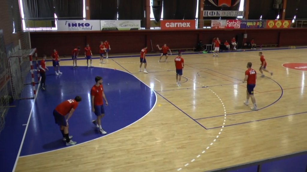 Rukometna reprezentacija Srbije na pripremama u Vrbasu