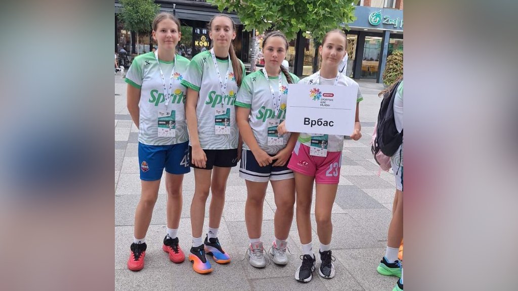 Vrbašanke u međunarodnom finalu Sportskih igara mladih