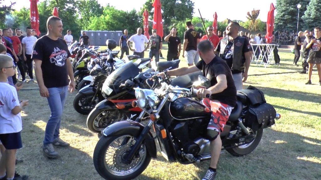 Bajkerske igre na moto skupu