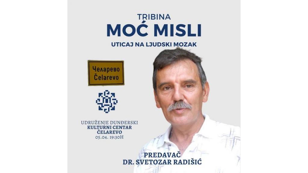 Predavanje Svetozara Radišića u Kulturnom centru u Čelarevu
