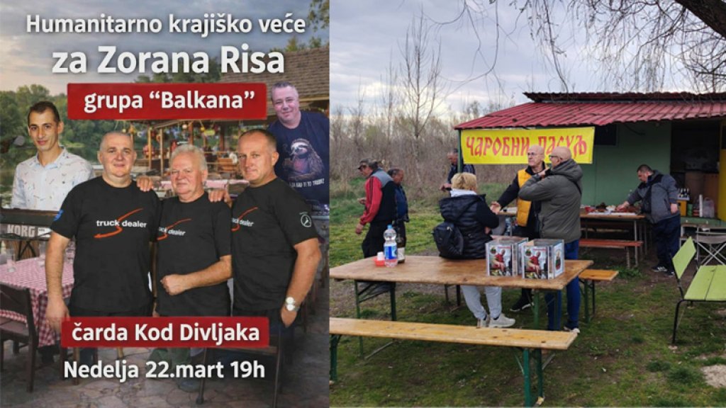 Dve akcije, jedan cilj: velika podrška za lečenje Zorana Risa