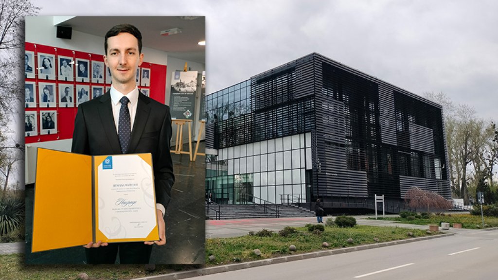Nemanja Maletin najbolji student Univerziteta u Novom Sadu