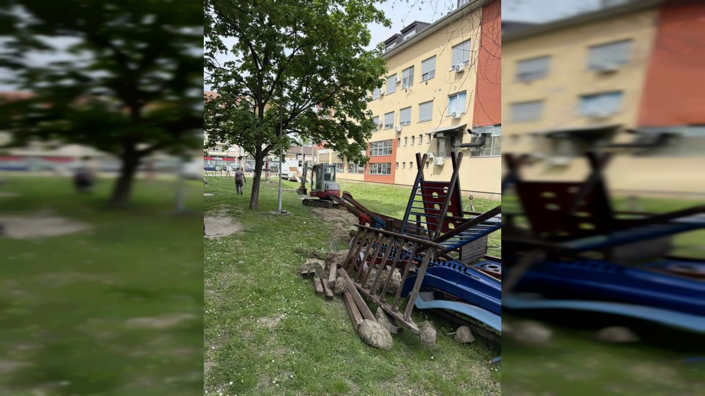 RADOVI KREĆU! Centar Bačke Palanke dobija novo dečje igralište
