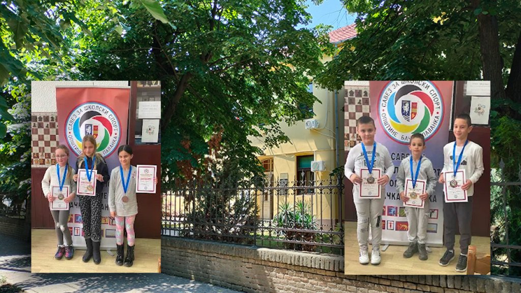 Učenici OŠ "Sveti Sava" ostvarili zapažene rezultate na opštinskom i okružnom takmičenju u šahu