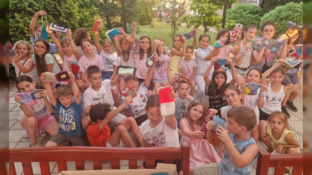 Mali kreativci oduševili na trećoj letnjoj radionici u Bačkoj Palanci