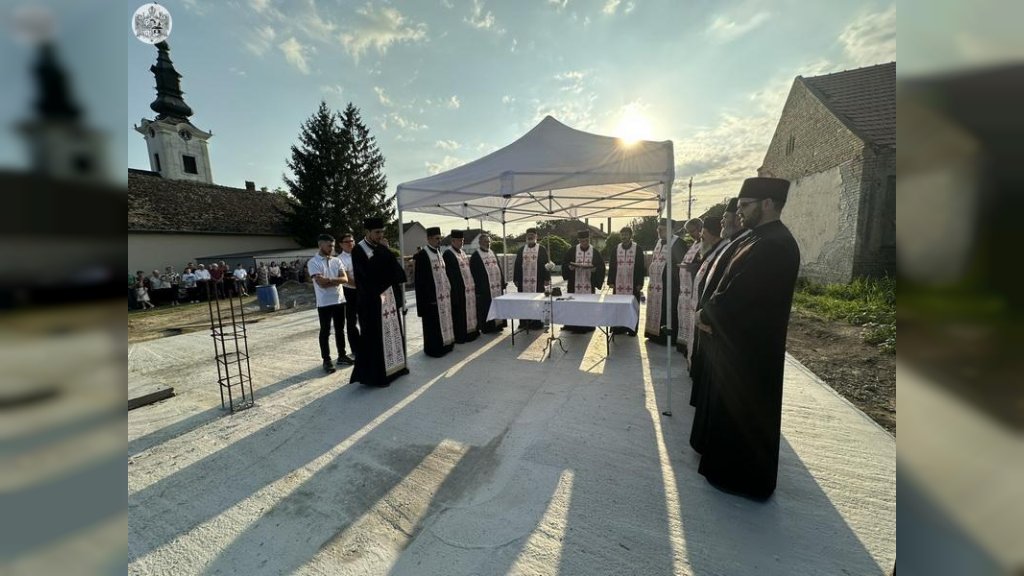U Tovariševu osveštani temelji novog parohijskog doma