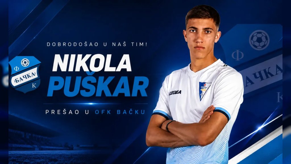 Nikola Puškar novo pojačanje OFK Bačke