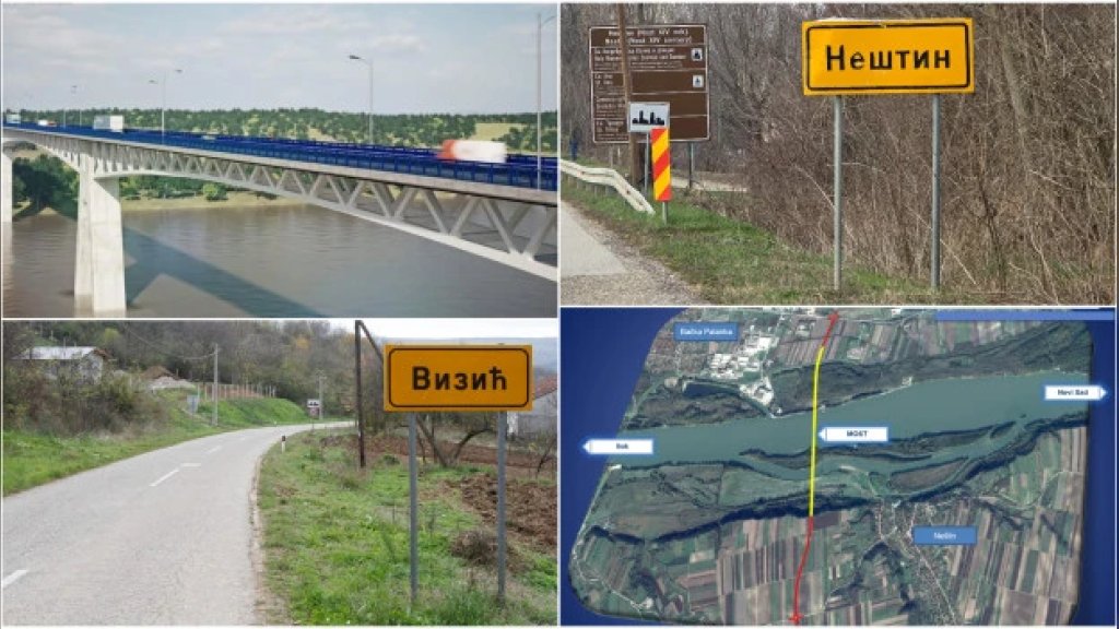 USKORO MOST KOD BAČKE PALANKE Idealno rešenje za meštane Neština i Vizića