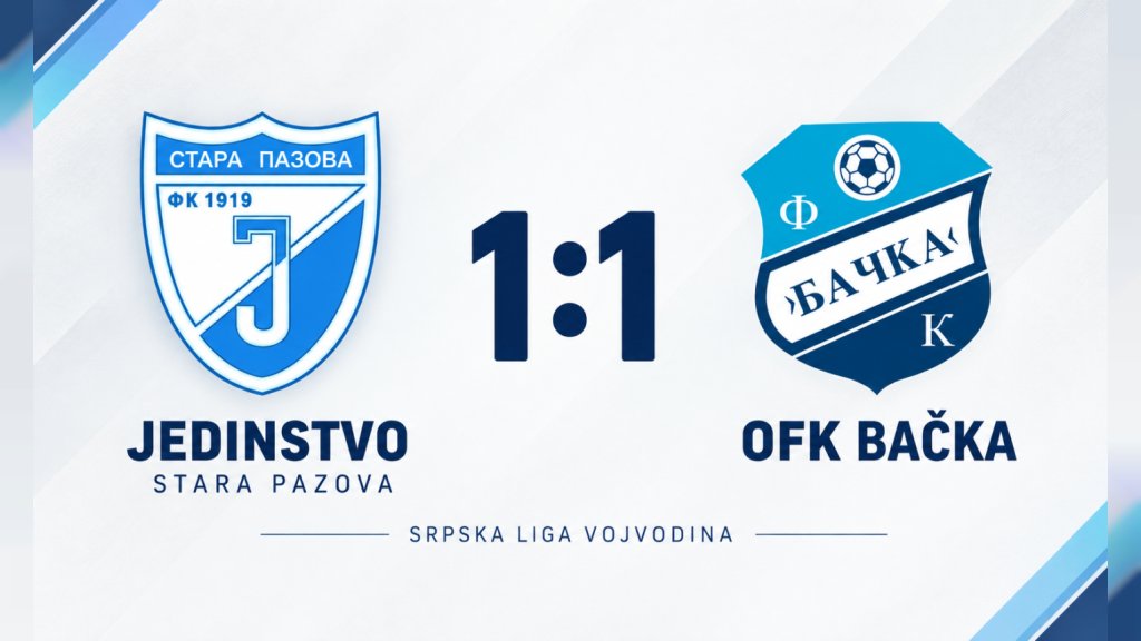OFK Bačka odnela bod iz Stare Pazove