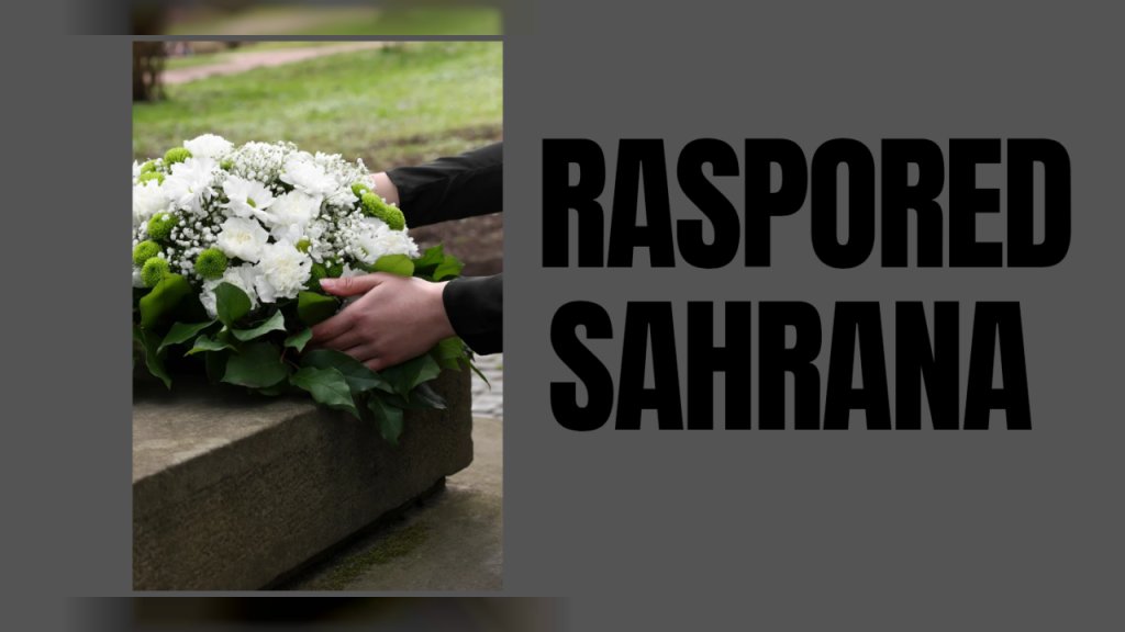 Raspored sahrana za utorak 15. septembar
