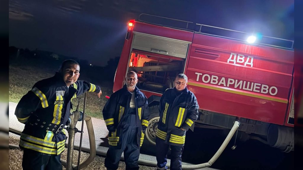 Uspešno ugašen požar na strnjištu u Tovariševu