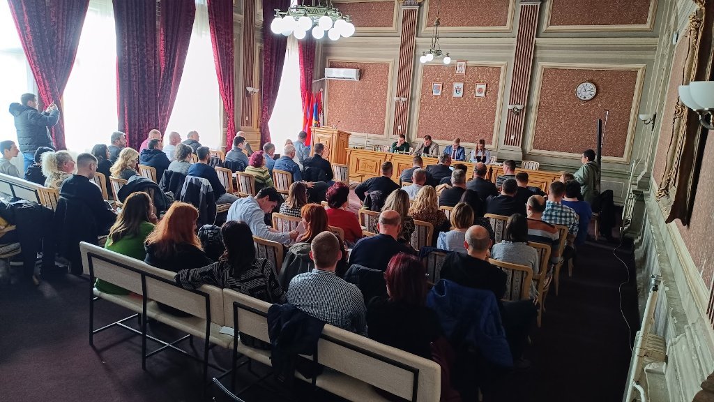 SNIMAK 8. sednice Skupštine opštine Bečej