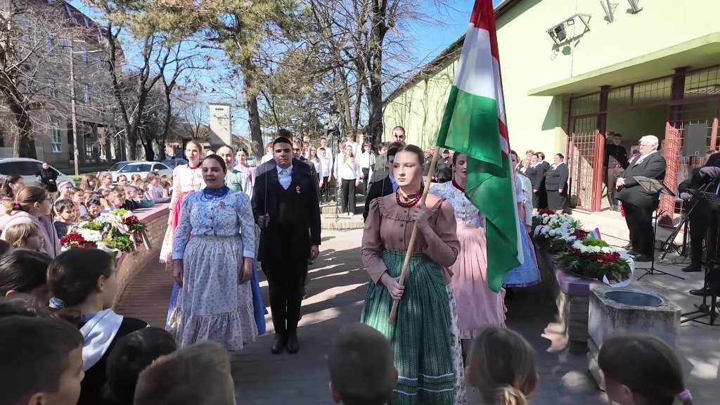 Svečani program u Bečeju u čast mađarskih junaka