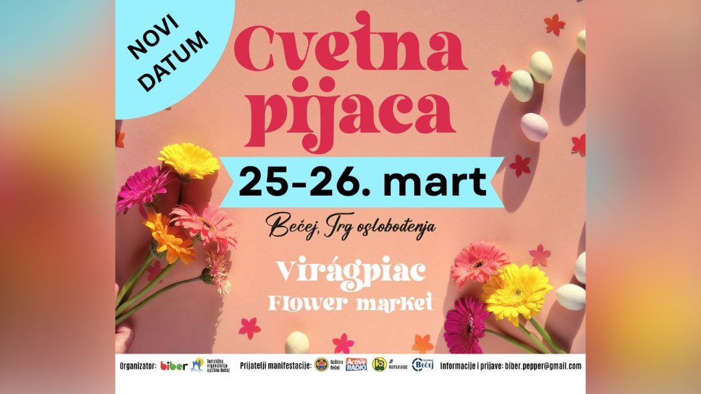Promena termina Cvetne pijace u Bečeju