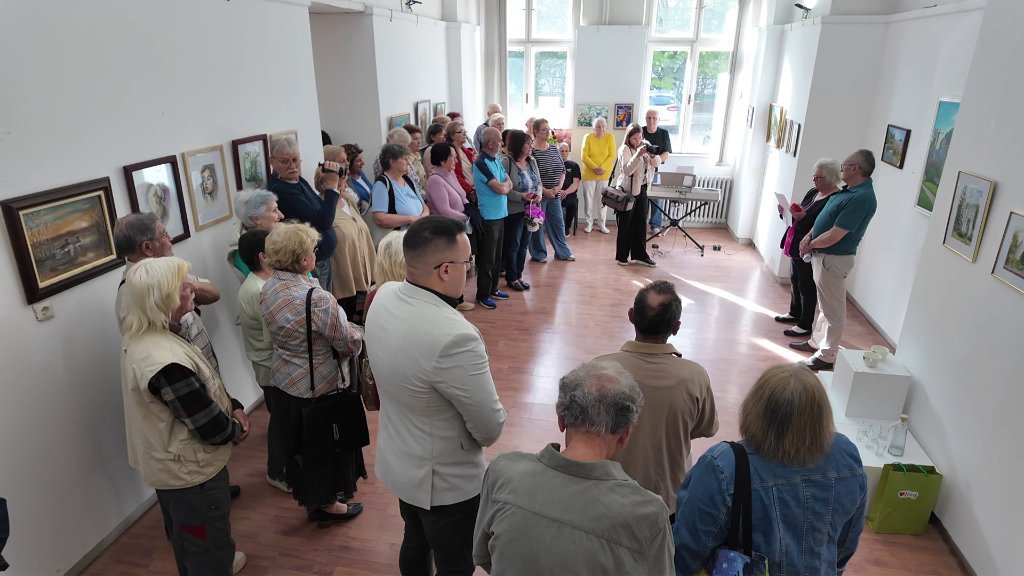 Otvorena likovna izložba invalida rada u Bečeju