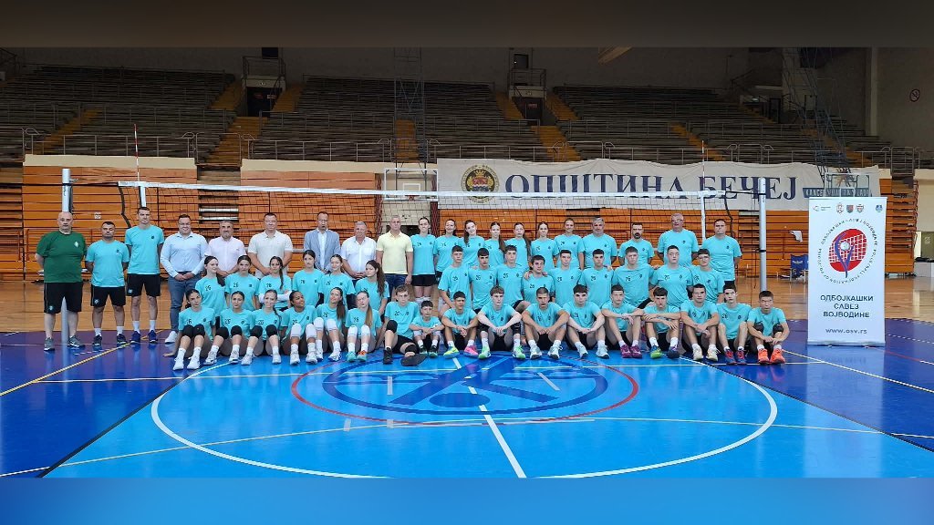 U Bečeju odbojkaški kamp za perspektivnu decu Vojvodine
