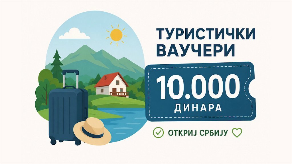 Novih 30.000 vaučera 3. avgusta