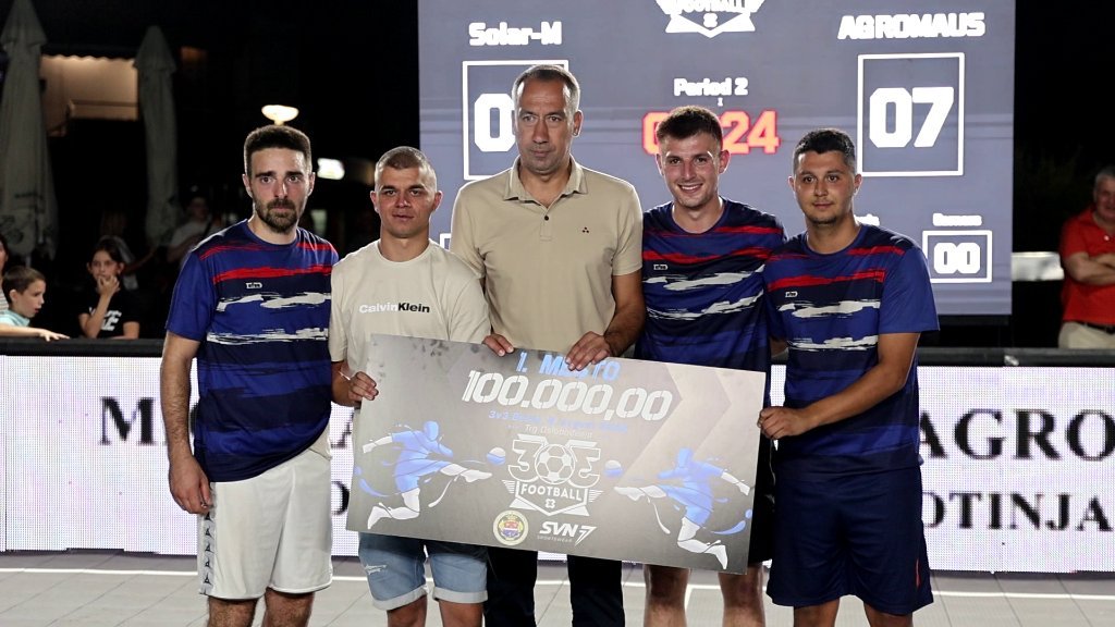 Turnir 3x3 okupio 50 ekipa, među seniorima najbolji Agromaus