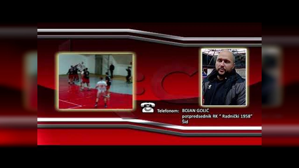 Najava rukometne utakmice