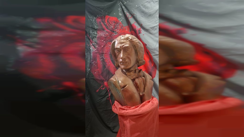 Branko Radičević putuje u Kranj-vajar Boris Staparac isklesao bistu jednog od naših najvećih pesnika