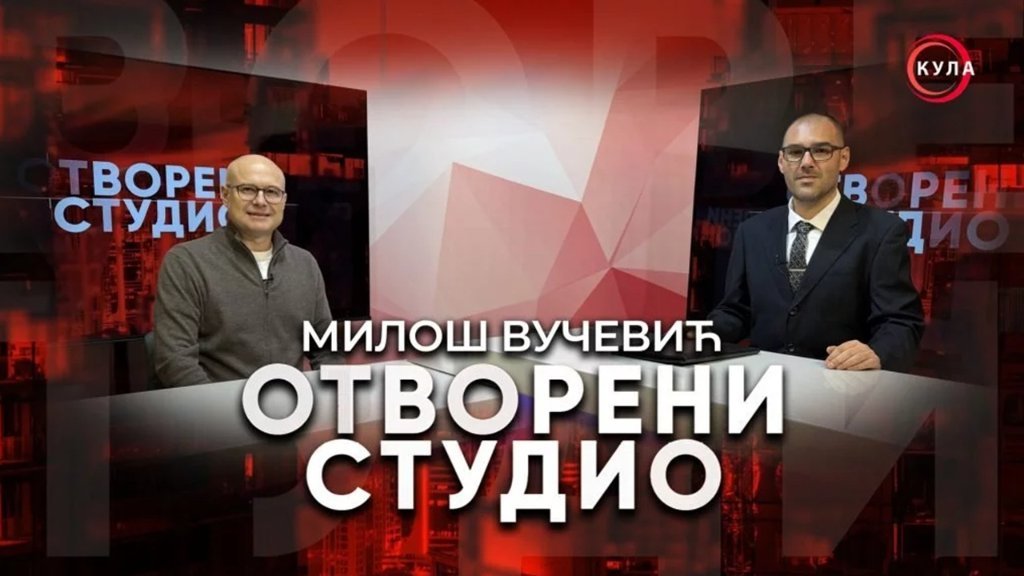 „OTVORENI STUDIO”: Miloš Vučević o lokalnim izborima u Kuli i poziciji Srbije u izazovnim vremenima
