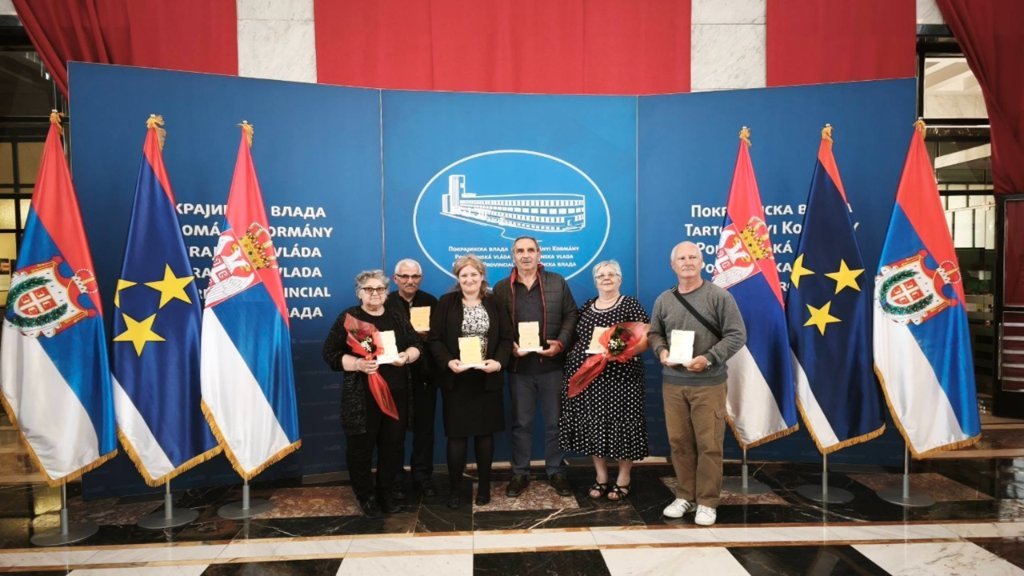 Uručena priznanja jubilarnim davaocima krvi
