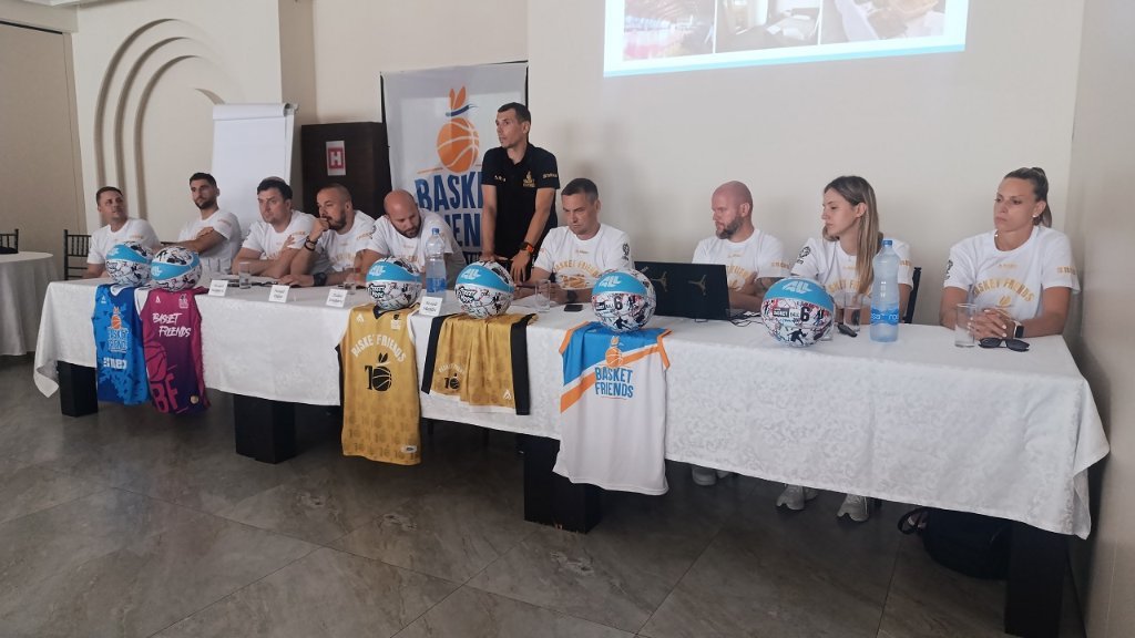 Počeli treninzi na jubilarnom „Basket friends” kampu u Novom Bečeju