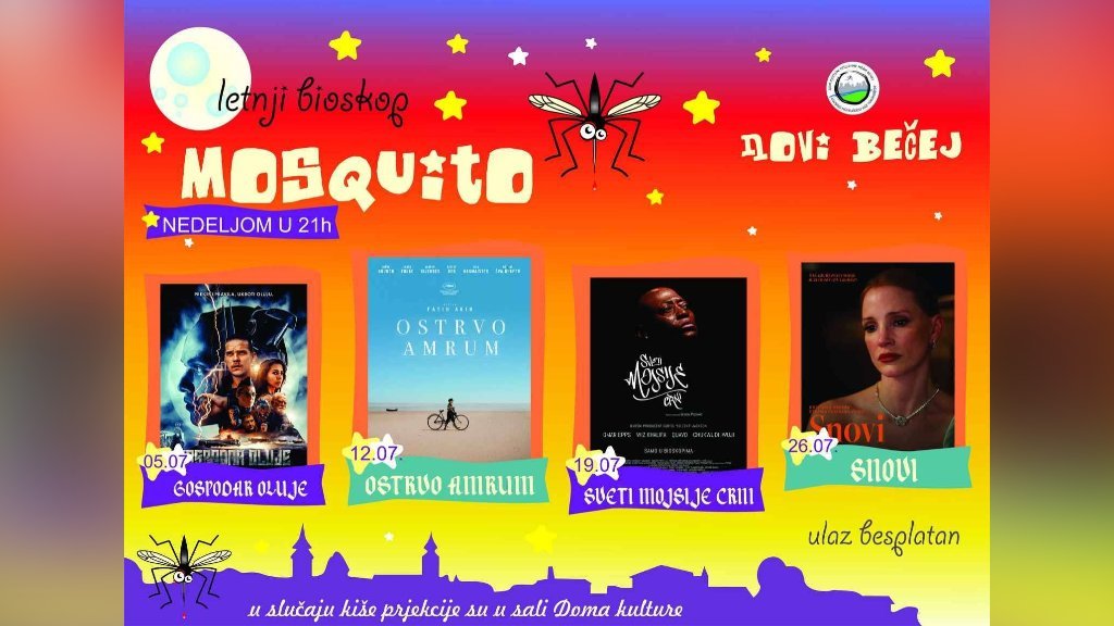 Letnji bioskop „Mosquito”: U nedelju film „Sveti Mojsije crni”