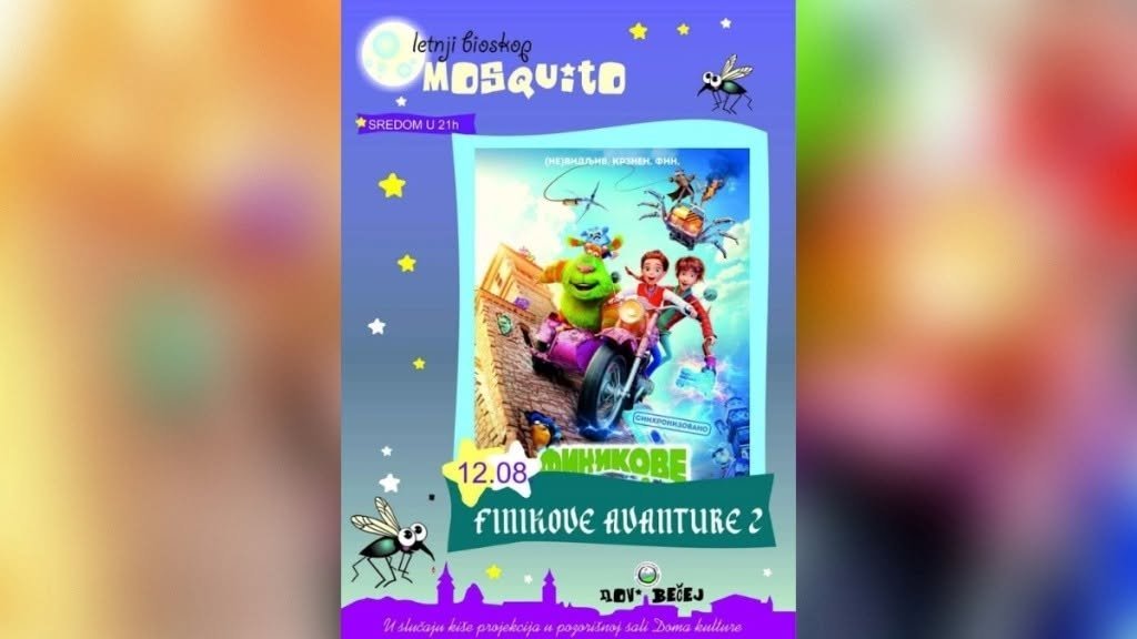 LETNJI BIOSKOP: „Finikove avanture 2” u sredu