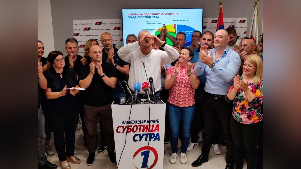 GrO SNS Subotica: Istorijski rezultat, osvojeno 51,28 odsto glasova