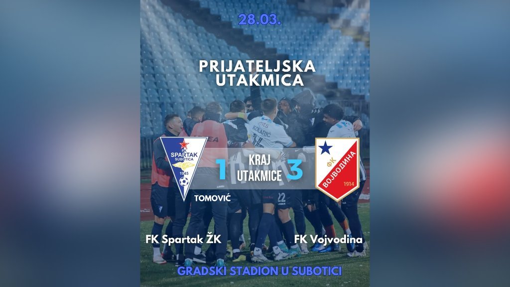 Prijateljska provera u Subotici